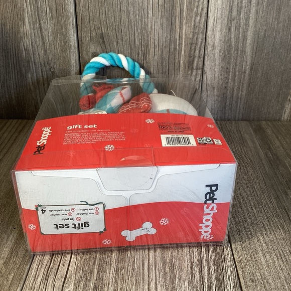 Pet Shoppe Gift Set For Pets 4-Piece Christmas Snowman - Picture 8 of 8